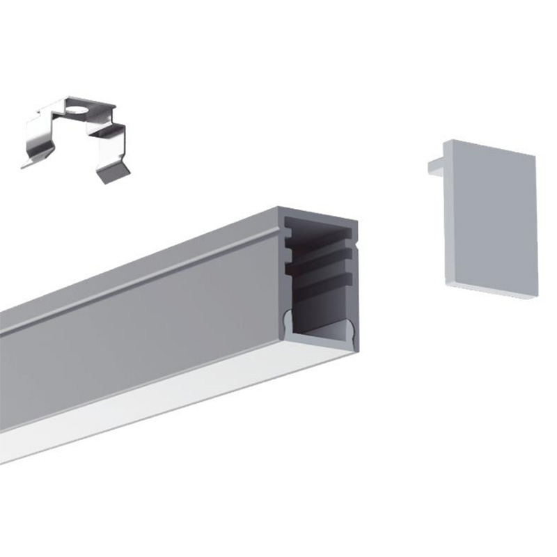 Mini Aluminum LED Channel For 10mm 5050 LED Strips Mini Aluminum LED Channel For 10mm 5050 LED Strips